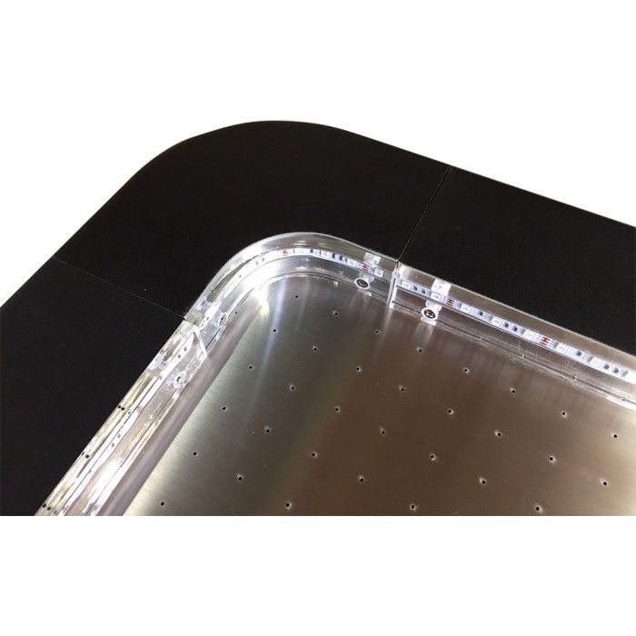 Charlsten Airhockey Tisch mit Multi LED Effekten 7ft – Bild 8