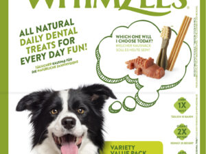 Whimzees Variety Value Box M 28St