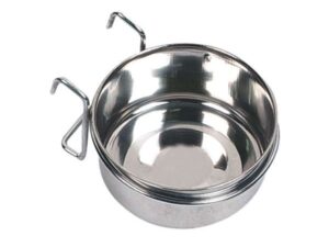 Karlie Edelstahl-Napf mit Halterung - 290 ml