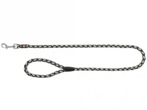 Trixie Cavo Reflect Leine - 1 m - Schwarz / S-M