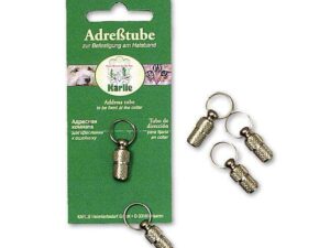 Karlie Adresstube - Silberfarben, Klein