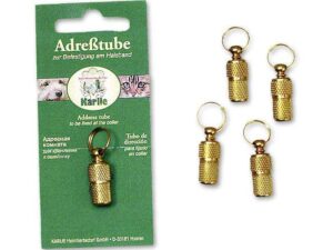 Karlie Adresstube - Goldfarben - Groß