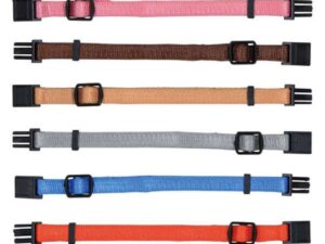 Trixie Welpenhalsbänder - 6er-Set 2 - M-L = 22-35 cm