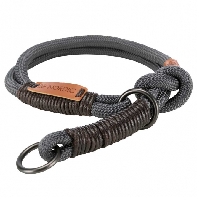 Trixie BE NORDIC Zug-Stopp-Halsband - dunkelgrau - 35 cm – Bild 3