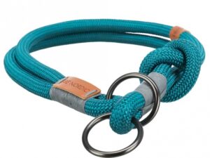 Trixie BE NORDIC Zug-Stopp-Halsband - petrol - 45 cm