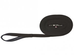 Trixie Schleppleine, 10 m / 20 mm, schwarz