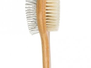 Trixie beidseitige Bürste aus Bambus - 5 x 19 cm