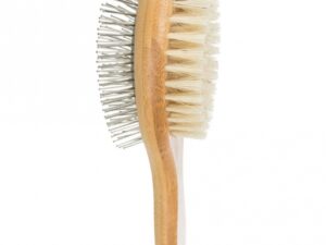 Trixie beidseitige Bürste aus Bambus - 6 x 22 cm