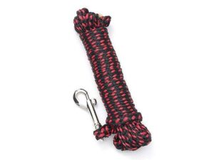 Karlie ASP Suchleine - Schwarz-Rot - 8 mm, 5 m