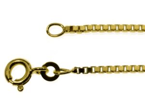 Halskette Venezia 0,9mm - 45cm - 333 Gelbgold