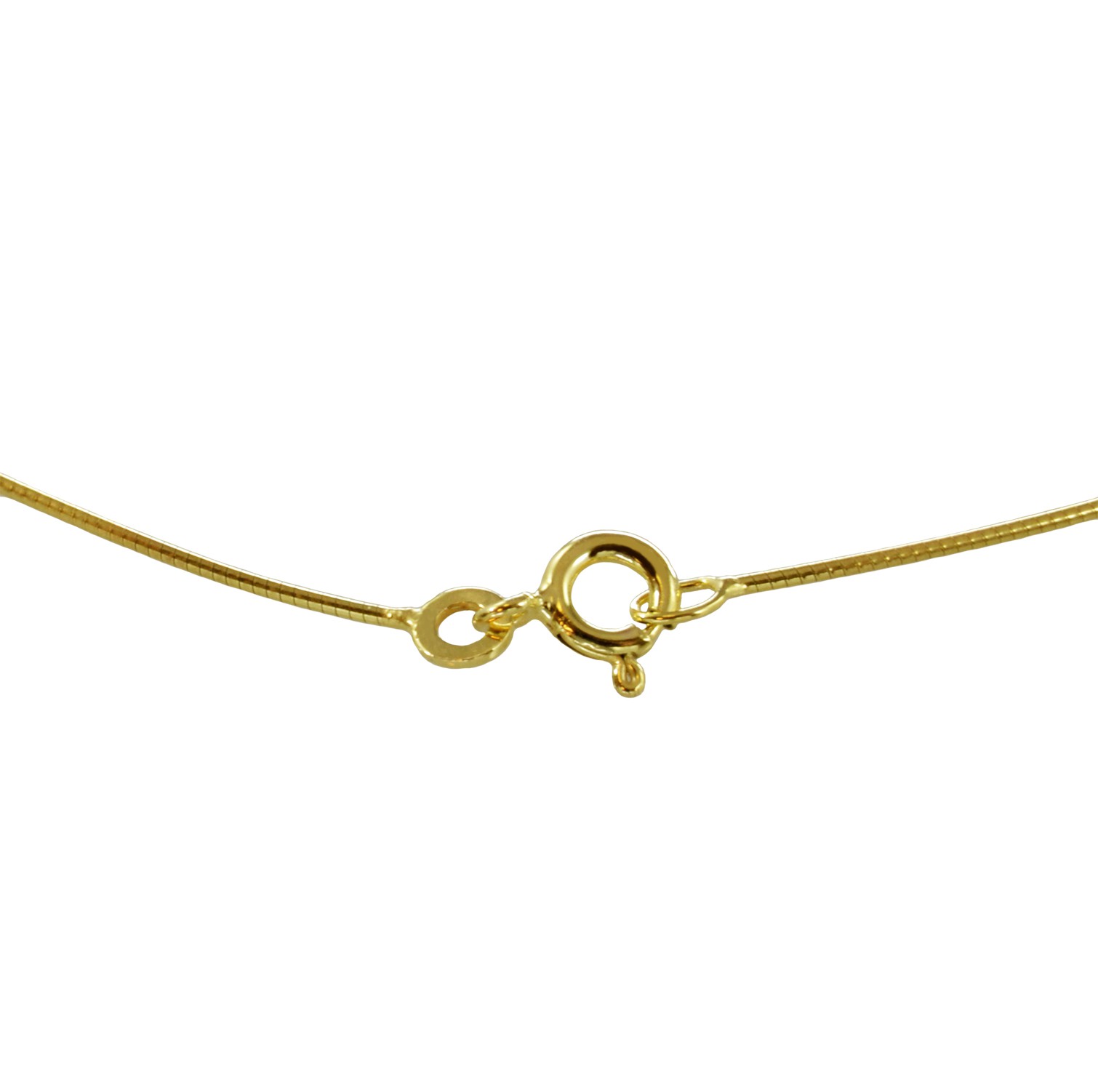 Halsreif Omega 0,8mm - 45cm - 585 Gelbgold Kette