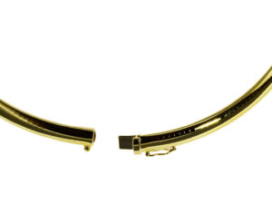 Halsreif Omega 6mm flach - 42cm 750 Gelbgold