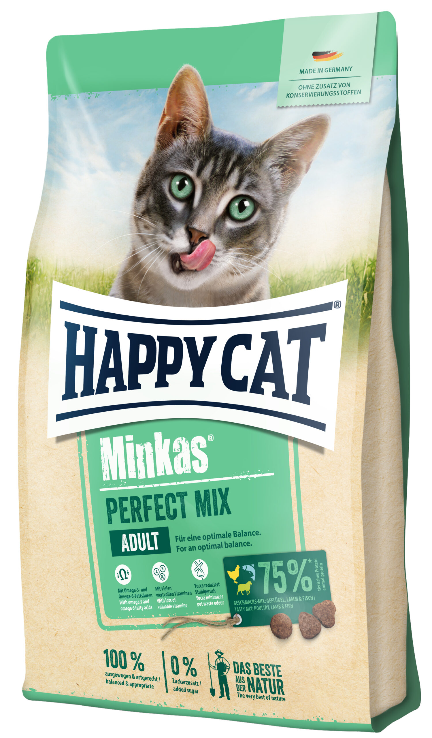 HappyCat Minkas Perf.Mix Geflügel 10kg