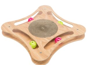 Trixie Kratzpappe mit Holzrahmen - 35 × 4 × 35 cm