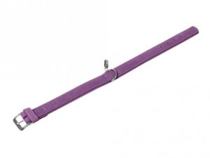 Karlie Halsband Buffalo aus Kalbsleder - Lila - 45 cm/22 mm
