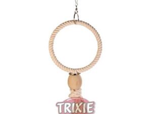 Trixie Baumwollring mit Holzkugel - 24 cm