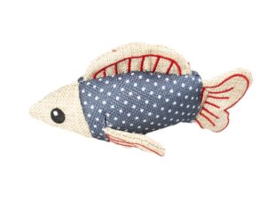 Duvoplus Cat Toy Retro Hai - blau