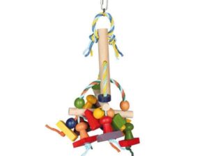 Trixie Vogelspielzeug aus Holz und Papier