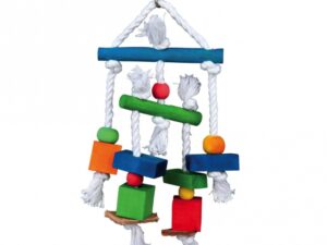 Trixie Holzspielzeug am Tau