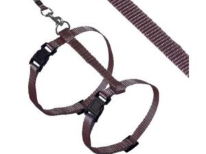 Karlie ASP Katzengeschirr mit Leine - Grau