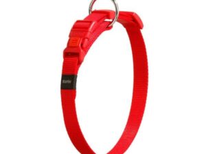 Karlie Art Sportiv Silverplus Halsband - Rot - 15 mm / 30-45 cm