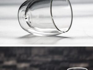 Bdt Doppelwandiges Thermoglas, Glas, Borosilikatglas, 450 ml, spülmaschinengeeignet