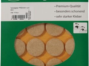 Parkettgleiter Premium 22mm Filz natur rd.selbstkl.