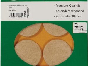 Parkettgleiter Premium 35mm Filz natur rd.selbstkl.