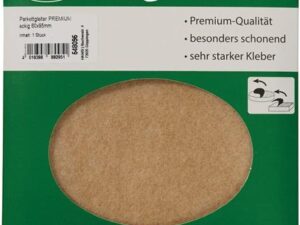 Parkettgleiter Premium 80 x 95mm Filz natur eck.selbstkl.