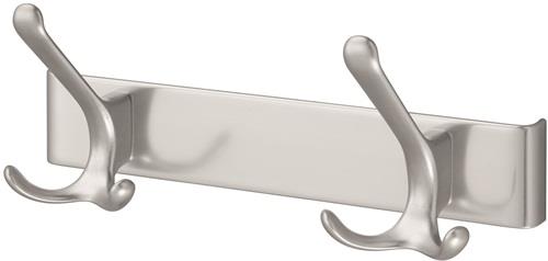 Huthakenleiste 0822-0822 2 Hak.A.96mm LM silberf.elox.H.102mm HERMETA