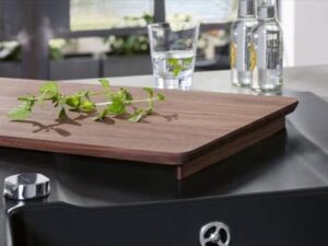 V&B Universalschneidbrett für Spülen Nussbaum, 400x544mm