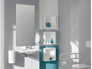 Hewi Abfallbehälter SERIE 477 Inhalt ca. 6 l lichtgrau