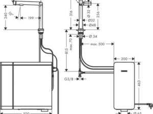 SodaSystem 240 Aqittura M91 1 jet, Starter Set mattschwarz
