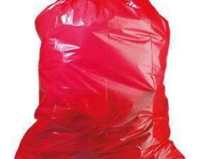 Müllsack Premium Inhalt 120l Maße 700x1100mm Stärke 45µ PE rot TRANSPAK - VPE: 250