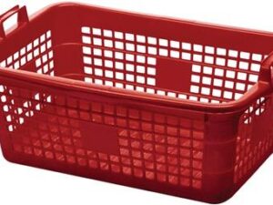 Korb L620xB425xH250mm 45 lPE rot LOCKWEILER