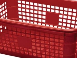 Korb L620xB425xH250mm 45 lPE rot LOCKWEILER