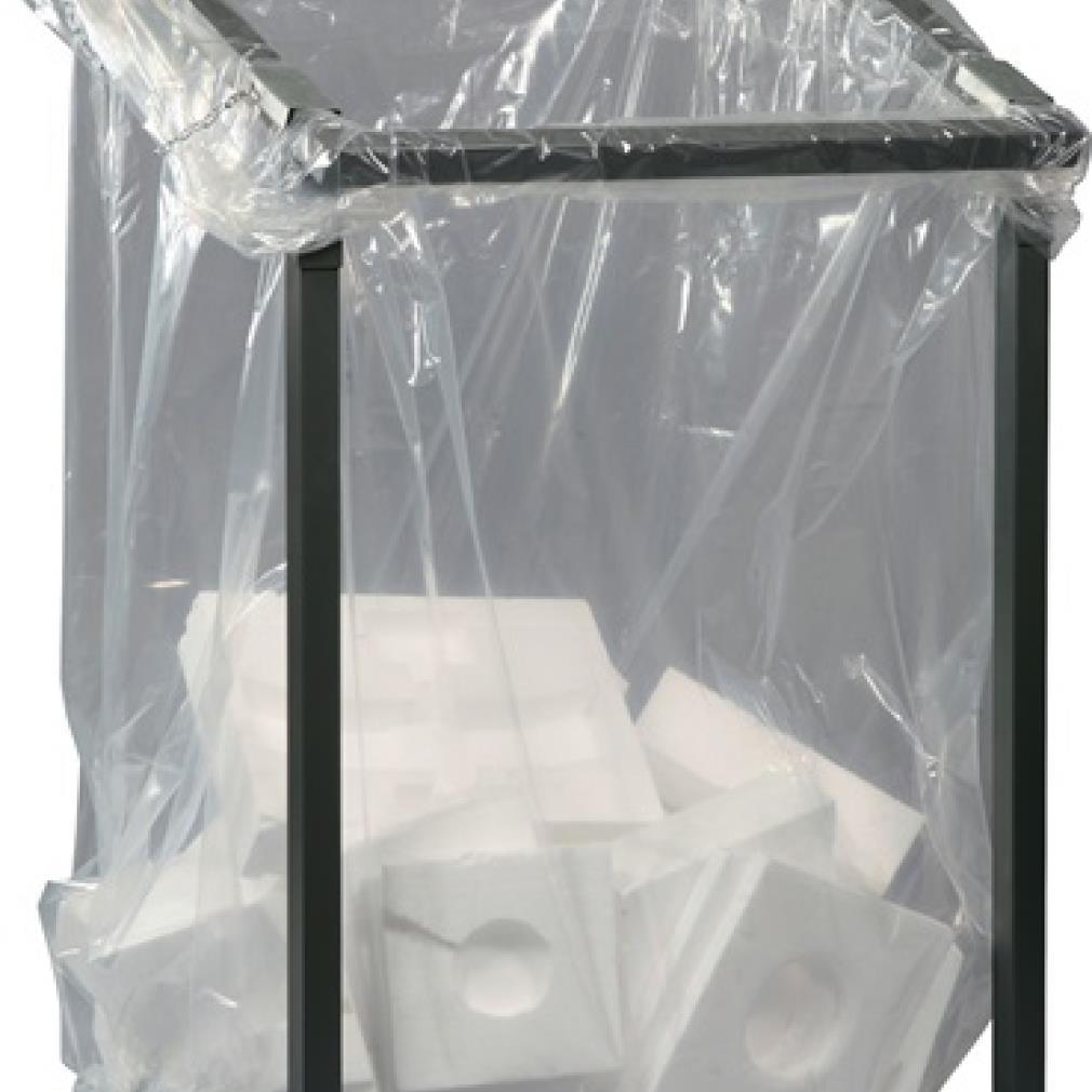 Abfallsammler H1230xB730xT695mm 1000l anthrazit-eisenglimmer,DB703 stationär