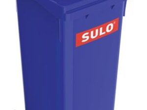 Müllgroßbehälter 80l HDPE blau fahrbar,n.EN 840 SULO