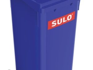 Müllgroßbehälter 80l HDPE blau fahrbar,n.EN 840 SULO