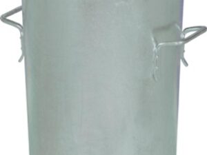 Mülleimer 50l Stahlbl.TZN o.Bügel