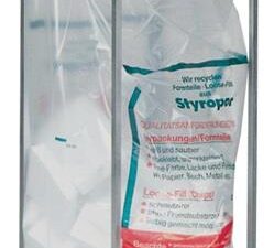 Kunststoffsack 1000l LD-PE transp.80 µm B1300xL2600mm 20St./Karton