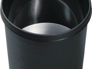 Papierkorb 12l H270xØ260mm m.Griffrand Ku.schwarz