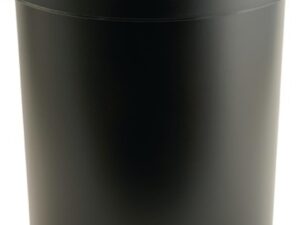 Papierkorb 30l H405xØ350mm m.Griffrand Ku.schwarz