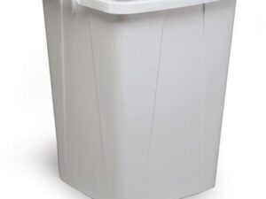 Wertstoffsammler 90l H610xB520xT490mm grau o.Deckel DURABLE
