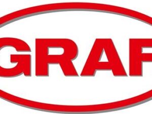 Abfall- u.Wertstoffsammler 60l H590xB285xT555mm PE rot GRAF