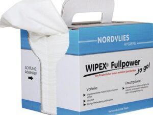 Putztuch WIPEX Fullpower „TO GO" L380xB320ca.mm weiß z-gefaltet WIPEX