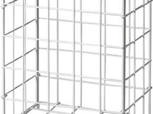 Abfallbehälter H630xB410xT255ca.mm Metall 60l ELOS