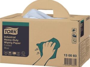 Putztuch TORK 130083 L324xB385ca.mm blau 3-lagig,geprägt Krt.TORK