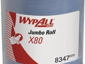 Wischtuch WypAll® X80 8347 L315xB310ca.mm blau 1-lagig Rl.WYPALL