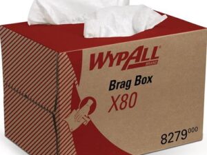 Wischtuch WypAll® X80 8279 L424xB282ca.mm weiß 1-lagig Box WYPALL